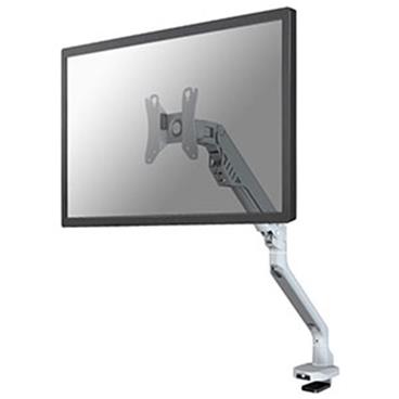 NewStar Flat stolní držák na PC monitor 10-32", 2-8 kg, VESA 75x75 nebo 100x100 mm, stříbrný