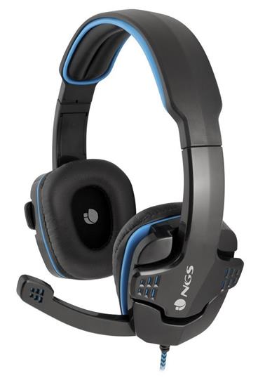 NGS Gaming headset GHX-505/ s mikrofonem/ náhlavní/ 3,5 mm jack