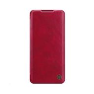 Nillkin Qin Leather Case pro Xiaomi Mi Note 10 / 10 Pro (Red)