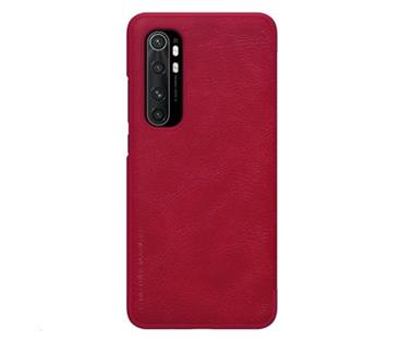 Nillkin Qin Leather Case pro Xiaomi Mi Note 10 Lite Red