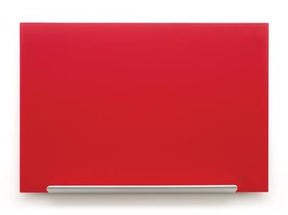 NOBO Xertec skleněná tabule Diamond glass 126x71,1 cm, red