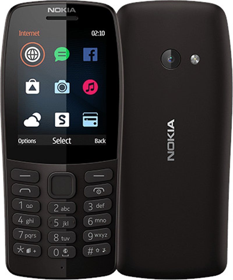 Nokia 210 Dual SIM, černá