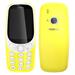 NOKIA 3310 Dual SIM Yellow, mobilní telefon žlutý, podporuje 2 SIM karty, fotoaparát, FM rádio