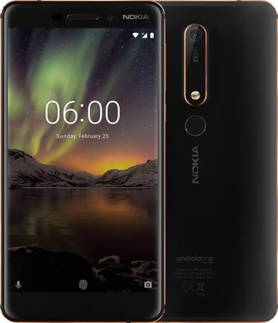 Nokia 6.1 Single SIM Black/Copper