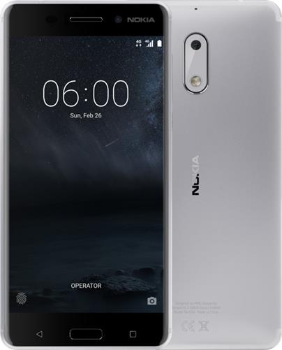 Nokia 6 White Silver Single SIM