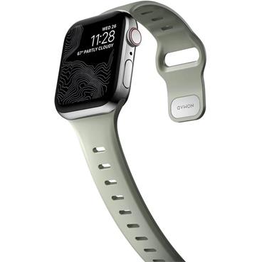 Nomad Sport Slim Strap M/L Apple Watch 7 45/44/42mm zelený