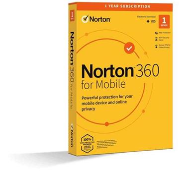 NORTON 360 MOBILE CZ 1 uživatel pro 1 zařízení na 12 měsíců