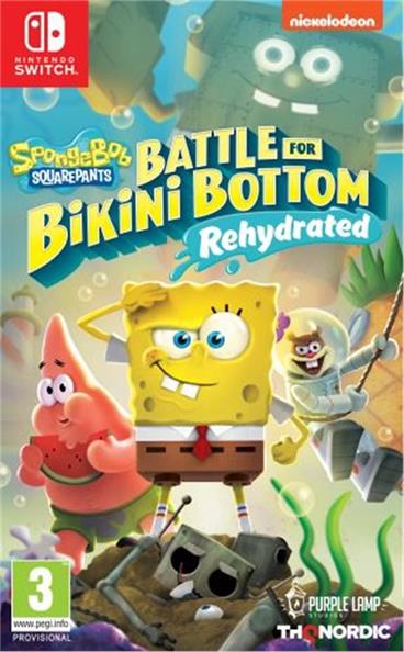 NS - Spongebob SquarePants: Battle for Bikini Bottom - Rehydrated