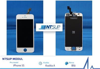 NTSUP LCD modul iPhone 5S bílý kvalita A