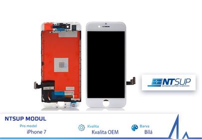 NTSUP LCD modul iPhone 7 bílý OEM