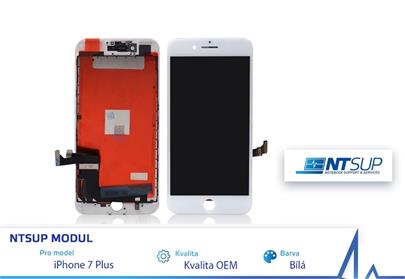 NTSUP LCD modul iPhone 7 PLUS bílý OEM