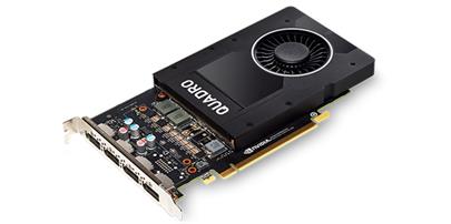 NVIDIA PNY QuadroP2200 5GB GDDR5X PCIe3.0-Active Cooling