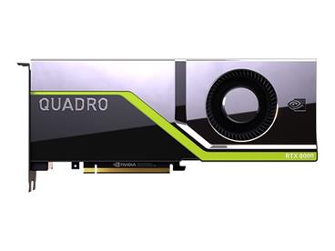 nVidia Quadro RTX 8000 (4608CudaCores/576TensorCores,48GB GDDR6 ECC,PCI-E16g3,2sloty,4DP, 250W), pasivní chlazení