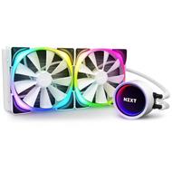 NZXT vodní chladič Kraken X63 RGB / 2x 140mm fan / LGA 2066/2011(-3)/1366/1156/1155/1151/1150/AM4/ bílý / 6 let