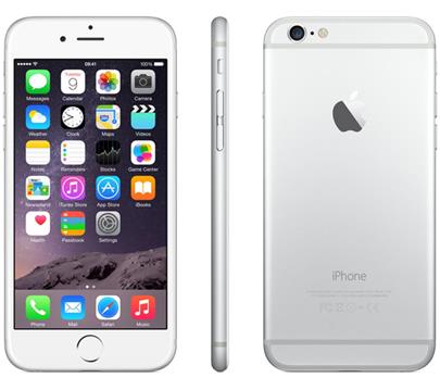 O2 Apple iPhone 6 64GB, stříbrný , CZ, SK