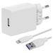 OBAL:ME Cestovní Nabíječka USB-A 10W + USB-A/Lightning Kabel 1m White