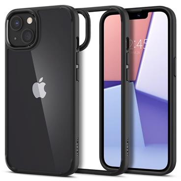 Ochranný kryt Spigen Crystal Hybrid pro iPhone 13 černý