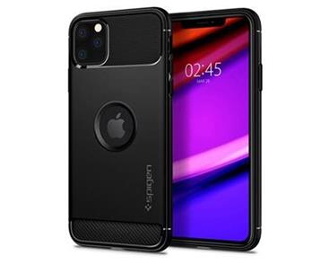 Ochranný kryt Spigen Rugged Armor pro Apple iPhone 11 Pro Max černý