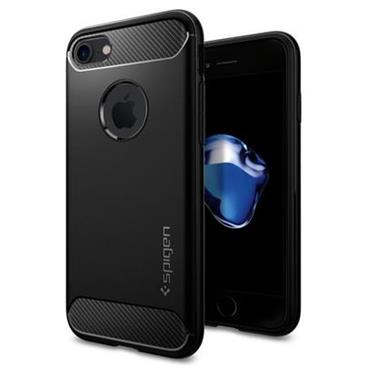 OCHRANNÝ KRYT (TPU) SPIGEN Rugged Armor PRO APPLE IPHONE 7 - BLACK