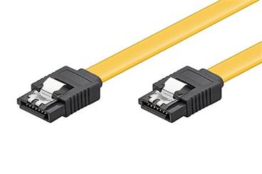 OEM Kabel SATA datový 6Gb/s, 30cm se zámečkem, rovný/rovný, pro výrobu