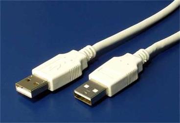 OEM USB kabel A-A 1,8m USB 2.0, (propojovací)