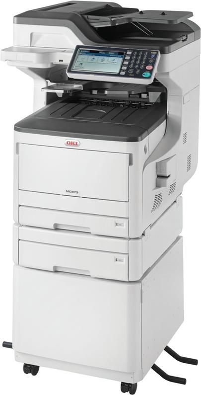 Oki MC873dnct A3 35ppm ProQ2400DPI, PCL/PS,USB,LAN (Print/Scan/Copy/Fax), 250GB HDD