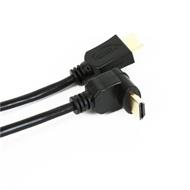 OMEGA KABEL HDMI v.1.4 GOLD ANGULAR 1.5M BLISTER