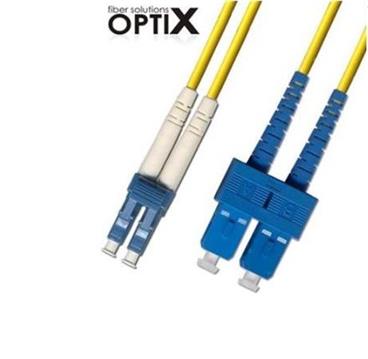 OPTIX LC-SC patch cord 09/125 1m duplex G657A 1,8mm