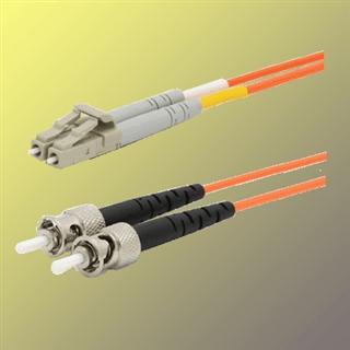 OPTIX LC/UPC-ST/UPC Optický patch cord 50/125 10m
