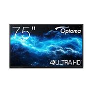 Optoma 3752RK IFPD 75" -  interaktivní dotykový, 4K UHD, multidotyk 40prstu, Android 11, 4GB RAM/ 32GM ROM,