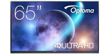 Optoma 5652RK IFPD 65" - interaktivní dotykový, 4K UHD, multidotyk 20prstu, Android, antireflexní tvrzené sklo