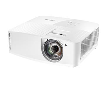Optoma projektor 4K400STx (DLP, ST, 4K UHD, 4000 ANSI, 1M:1, 2xHDMI, Audio, RS232, 1x 10W speakers)