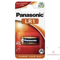 PANASONIC Alkalická MIKRO baterie LR1L/1BE 1,5V (Blistr 1ks)