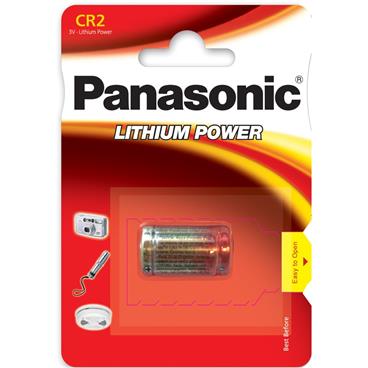 Panasonic CR-2/BE, lithiový primární článek 3 V, 850 mAh, nenabíjecí