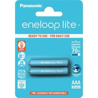 PANASONIC Eneloop Lite AAA 550 2BP