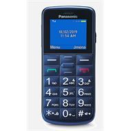 Panasonic KX-TU110EXC mobilní telefon pro seniory - barevný displej, Dual Sim, microSD, modrý