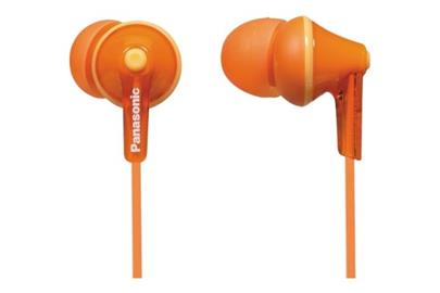 Panasonic stereo sluchátka RP-HJE125E-D, 3,5 mm jack, oranžová