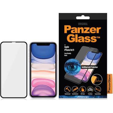 PanzerGlass Edge-to-Edge AntiBlue Apple iPhone Xr/11 černé