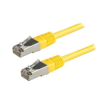 Patch kabel Cat 5e FTP 5m - žlutý