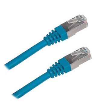Patch kabel Cat 6 FTP 5m - modrý