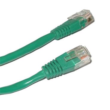 Patch kabel Cat 6 UTP 0,25m - zelený