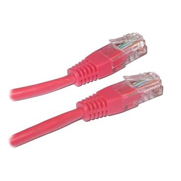 Patch kabel Cat 6 UTP 3m - červený