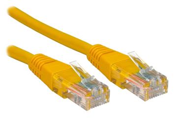 Patch kabel Cat 6 UTP 3m - žlutý