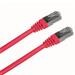 Patch kabel Cat5E, FTP - 2m, červený