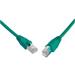 Patch kabel CAT6 SFTP PVC 0,5m zelený