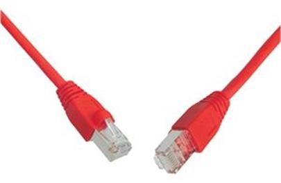 Patch kabel CAT6 SFTP PVC 10m červený