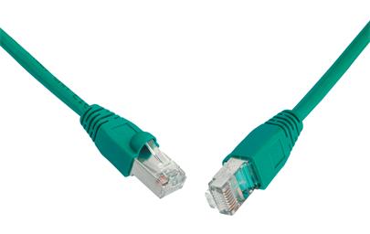 Patch kabel CAT6 UTP PVC 0,5m zelený