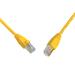 Patch kabel CAT6 UTP PVC 0,5m žlutý