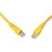 Patch kabel CAT6 UTP PVC 7m žlutý snag proof