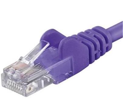 Patch kabel UTP RJ45-RJ45 level CAT6, 3m, fialová